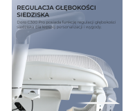 Sihoo DORO C300 Pro Mesh biały - 1542249 - zdjęcie 12